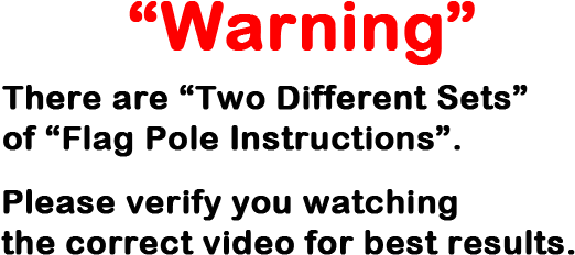 Flag Pole Warning - All For Body (600x300), Png Download