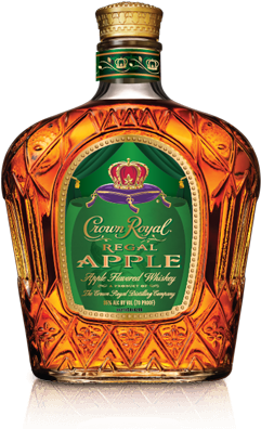 Crown Royal Regal Apple Whisky 750ml - Crown Royal Maple Finished Canadian Whisky (400x532), Png Download