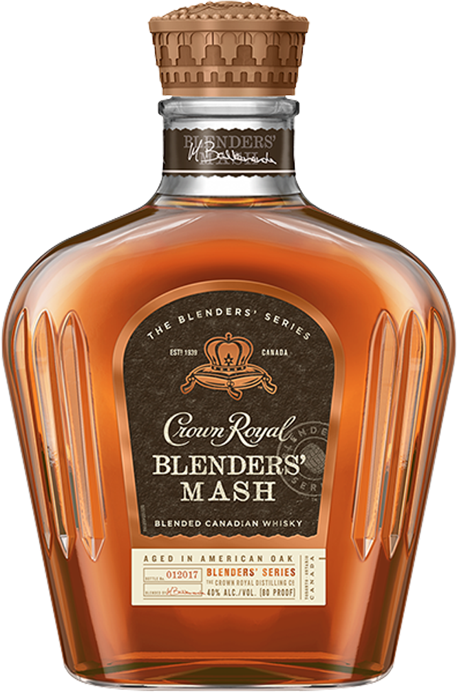 Crown Royal Blender's Mash Whisky - Crown Royal Blenders Mash (690x1024), Png Download
