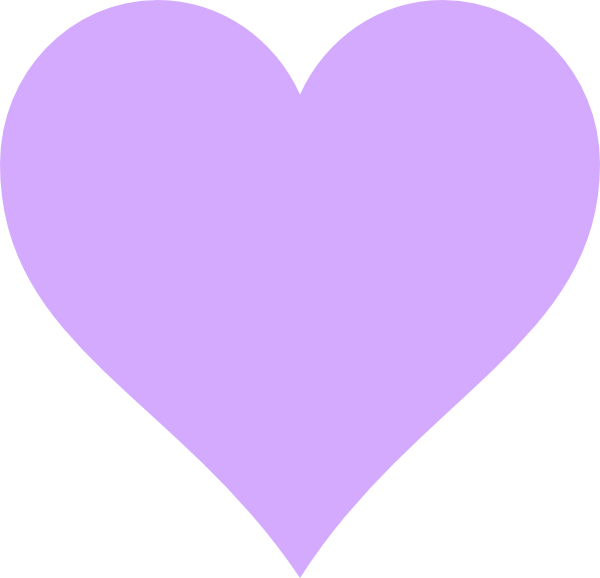 Purpleheartsforlisa Purple Heart Cute Png Stickers - Purple Heart (599x577), Png Download
