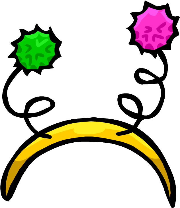 Alien Antennae Clothing Icon Id 468 - Club Penguin Antennae (631x758), Png Download