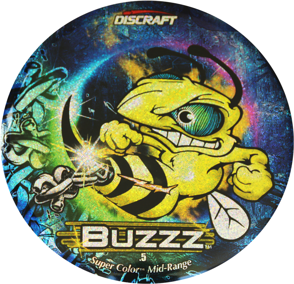 Blue Sparkle 1 - Discraft Supercolor Buzzz (1024x1024), Png Download