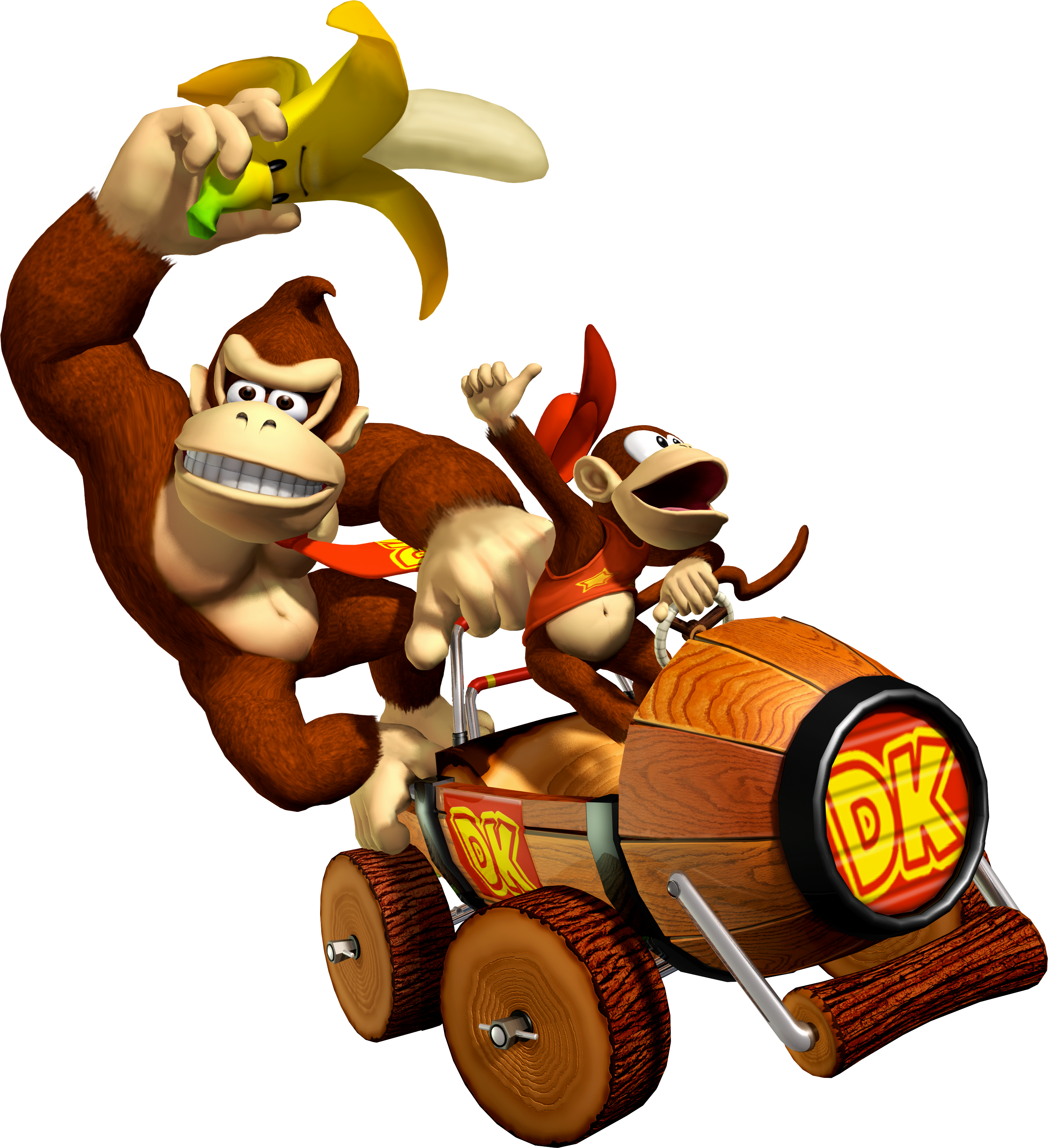 Https - //www - Mariowiki - - Png Possibly The Fi - - Mario Kart Donkey Kong (2989x3275), Png Download