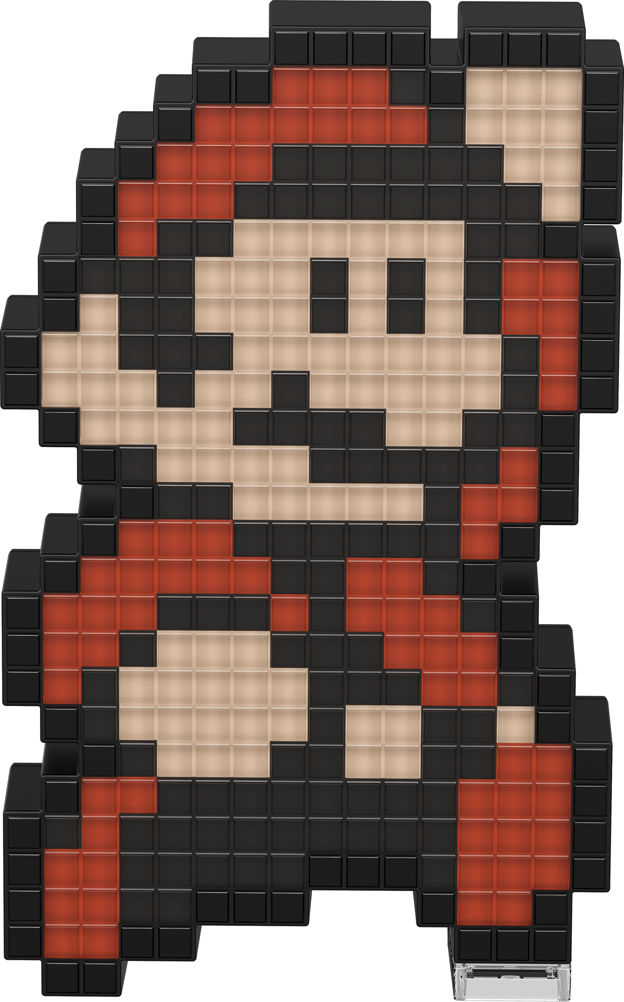 Pdp Pixel Pals Nintendo Super Mario Bros 3 Mario Collectible - Pdp Pixel Pals - Nintendo - Raccoon Mario (2059x3304), Png Download