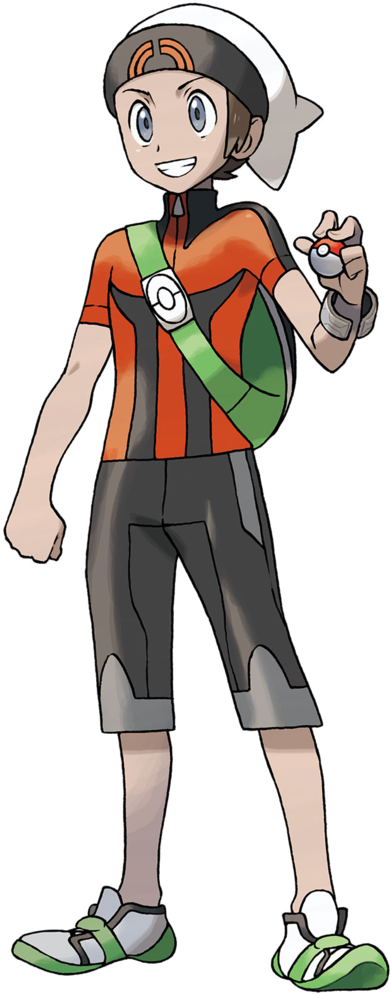 Brendan - Pokemon Oras Brendan (505x1008), Png Download
