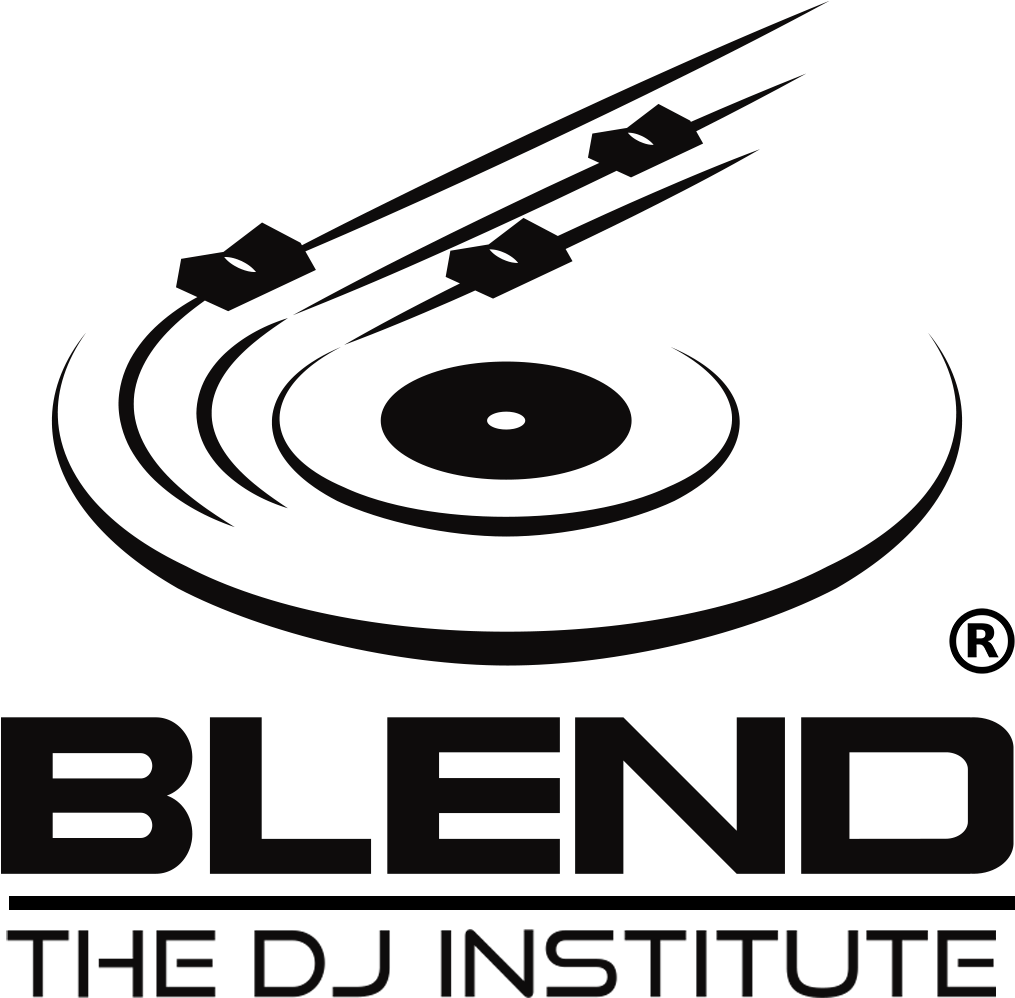 Blend Dj Institute - Creative Dj Logo Png Hd (1363x1273), Png Download