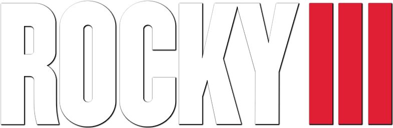 Rocky Iii Image - Rocky Iii Logo Png (800x310), Png Download
