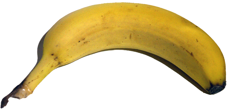 Peel N Stick Poster Of Isolated Fruits Yellow Delicious - Banana (960x539), Png Download