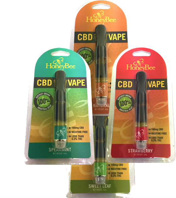 Labcanna Honeybee Cbd Vape Pens - Vaporizer (640x794), Png Download