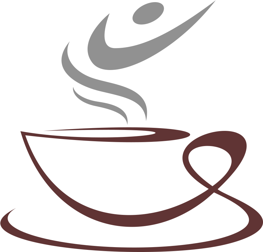 Coffee Cup Vector - Wall Sticker Food And Drink (965x900), Png Download