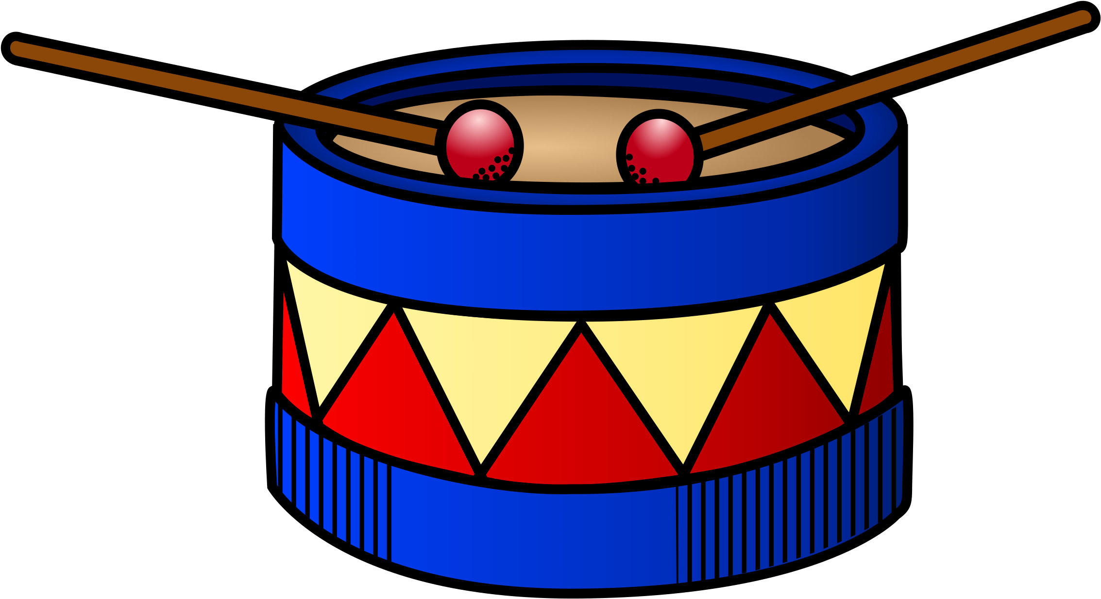 This Free Icons Png Design Of Drum (2400x1368), Png Download