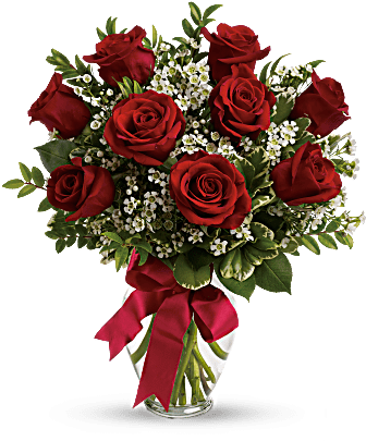 #5y16435 Red Roses Bouquet Px - Bouquet Of Flowers Roses (368x460), Png Download