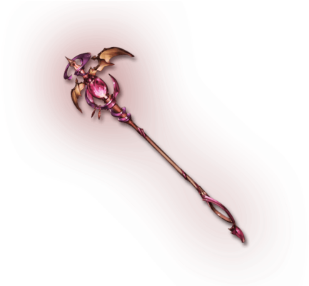 Demonic Longstaff - Granblue Fantasy (462x400), Png Download