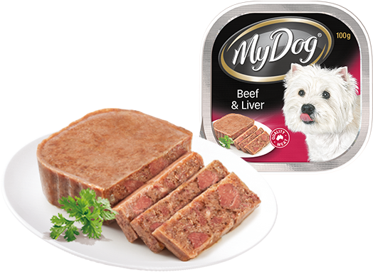 The My Dog Range - My Dog Adult Dog Food Classic Lamb Fillets In Gravy (540x404), Png Download