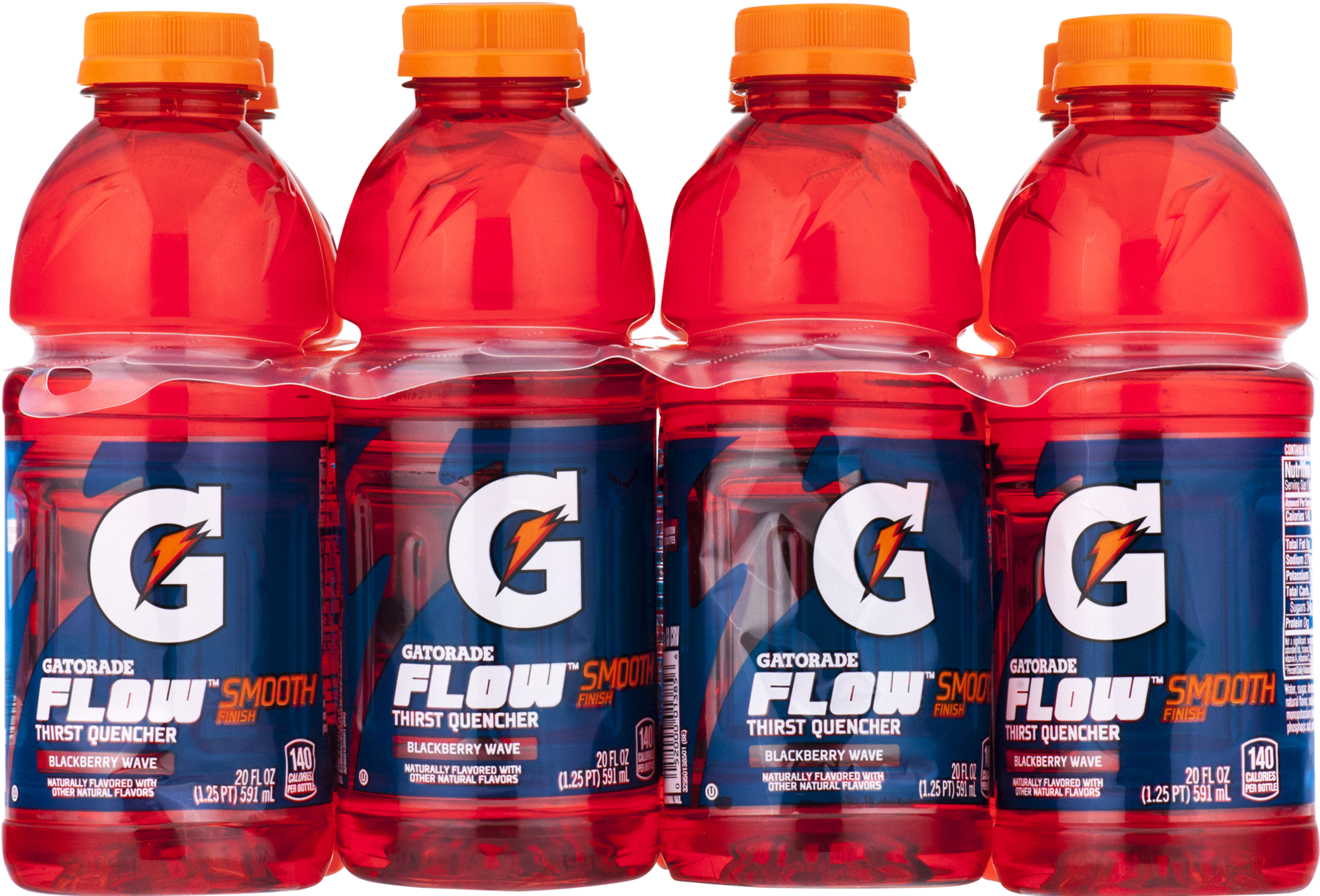 Gatorade Flow Blackberry Wave Thirst Quencher 160 Fluid - Gatorade Flow Sports Drink, Blackberry Wave - 32 Fl (1800x1800), Png Download