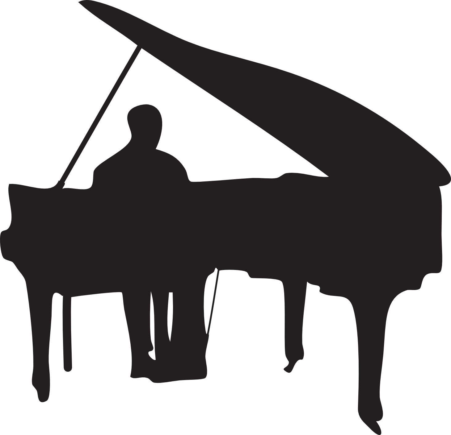 And Cheese Ratto S International Market Deli - Grand Piano Silhouette (1460x1410), Png Download