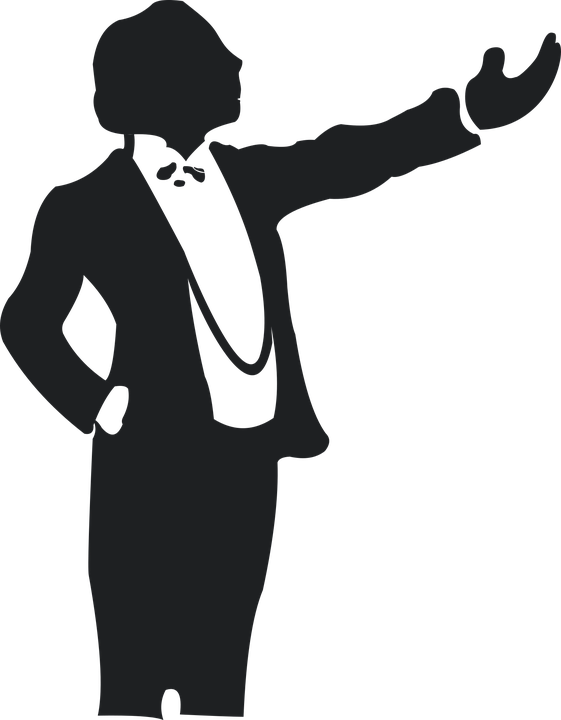Singer Vector Retro Graphic Royalty Free - Cantante De Opera Png (561x720), Png Download