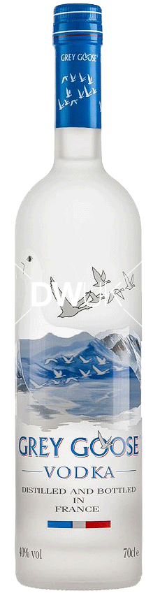 Grey Goose 70cl - Grey Goose Vodka (218x876), Png Download