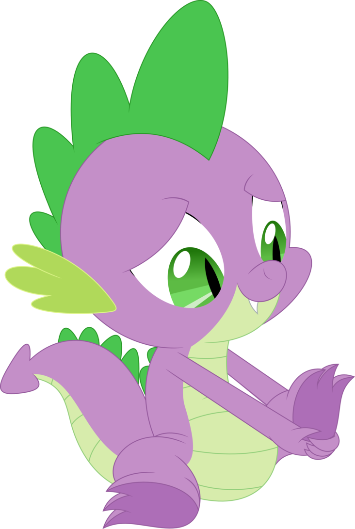 Spike Feet Png Clip Freeuse Library - Mlp Spike Bow Tie (732x1091), Png Download