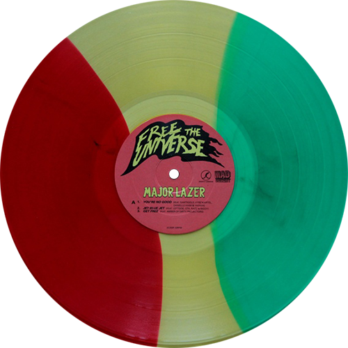 Free The Universe - Major Lazer Free The Universe Vinyl (500x500), Png Download