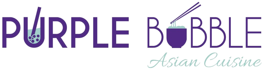 Purple Bubble Asian Cuisine (1000x266), Png Download