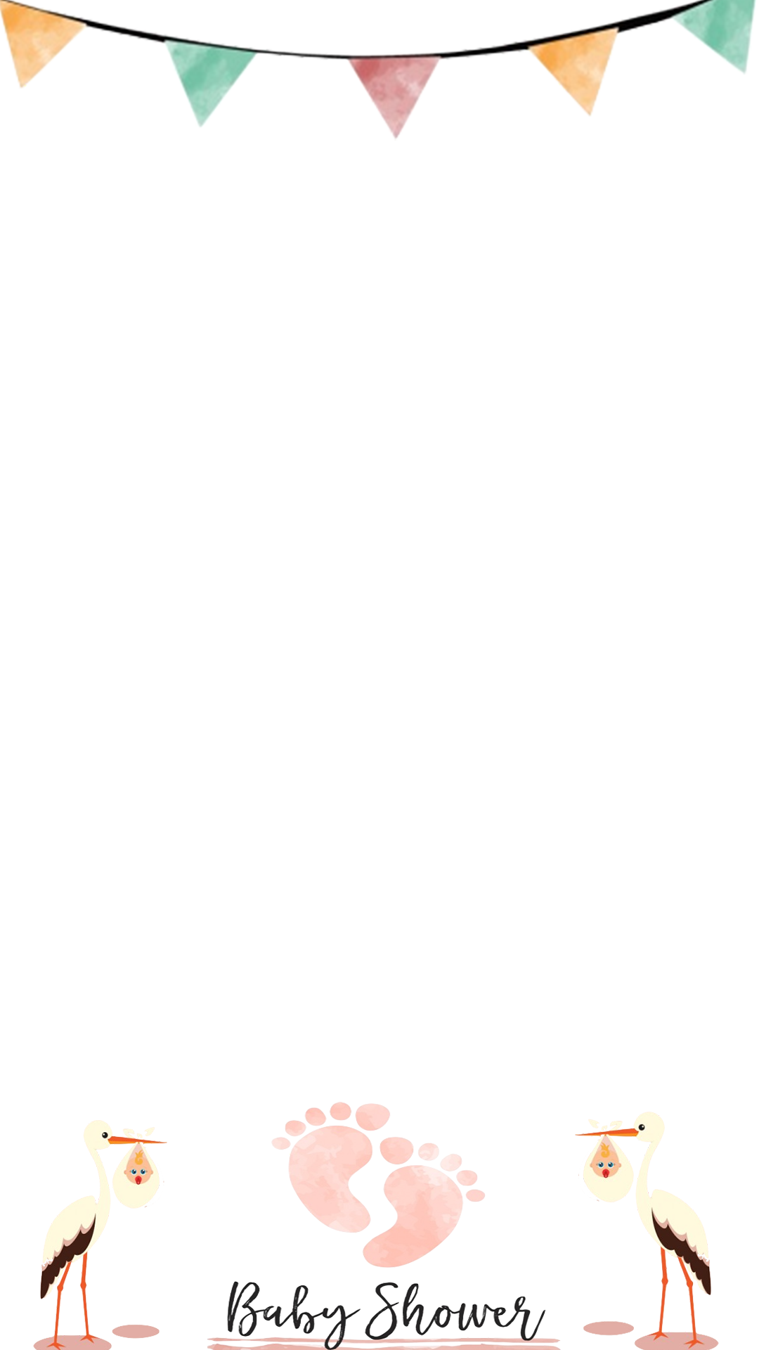 Baby Feet - Balloon (1080x1920), Png Download