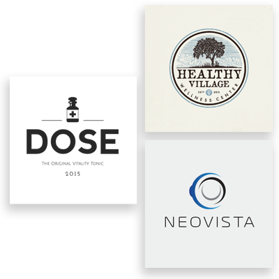 Medical Logo Examples - Medicine (400x400), Png Download