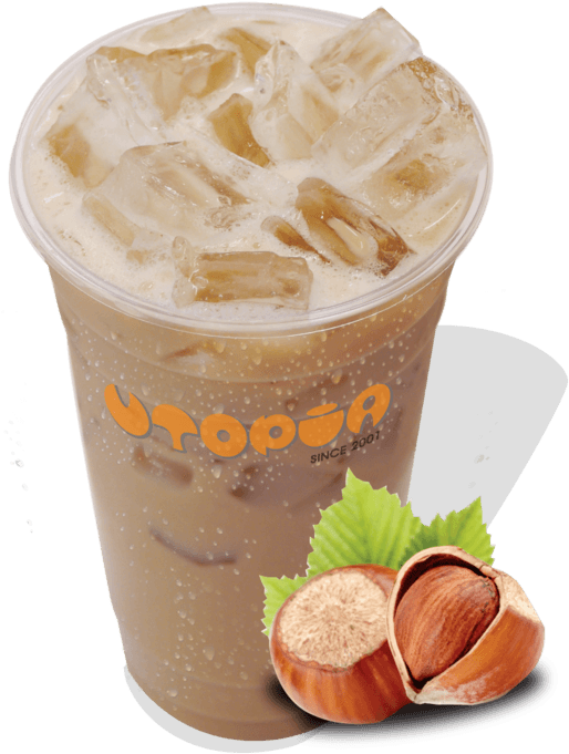 Hazelnut Milk Tea - Tea (632x800), Png Download