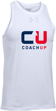 Men's Coachup Under Armour Baseline Tank - Coachup (480x480), Png Download