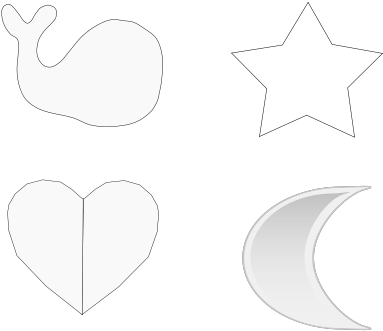 Heart Silhouette Clipart Png (424x600), Png Download