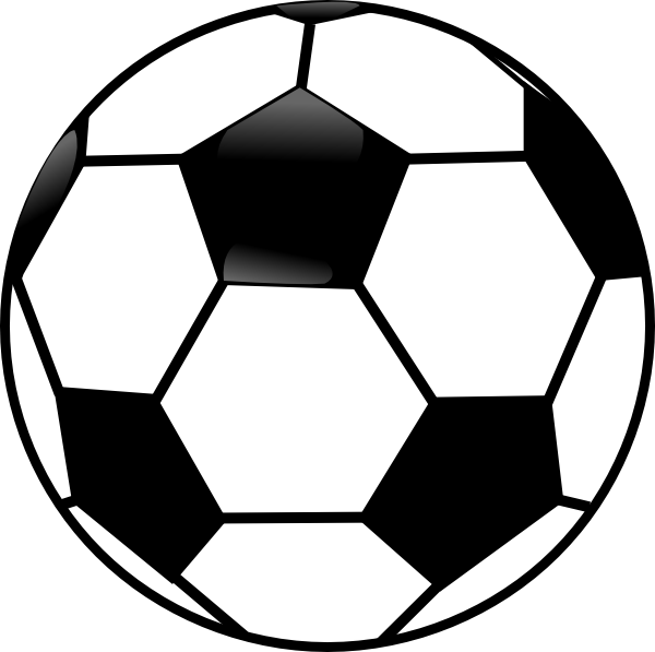 Bola De Futebol Vetor Png (600x597), Png Download
