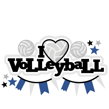 Download Download I Heart Volleyball Title Scrapbook Cut File Cute Clipart Volleyball Title Full Size Png Image Pngkit