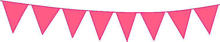 Pennant Banner Clip Art Transparent - Banner Png (753x198), Png Download