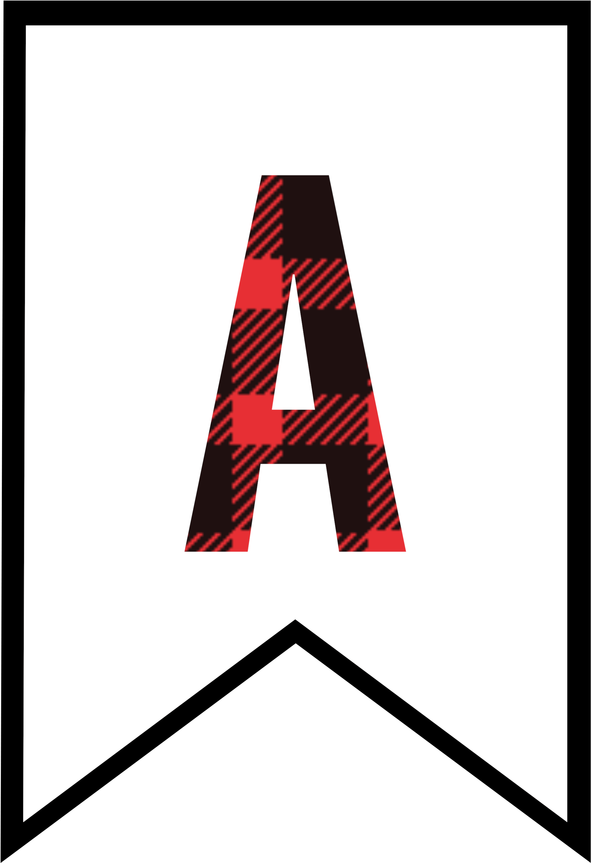 Click The Following Links To Print The Buffalo Plaid - Buffalo Plaid Letter (2083x2986), Png Download