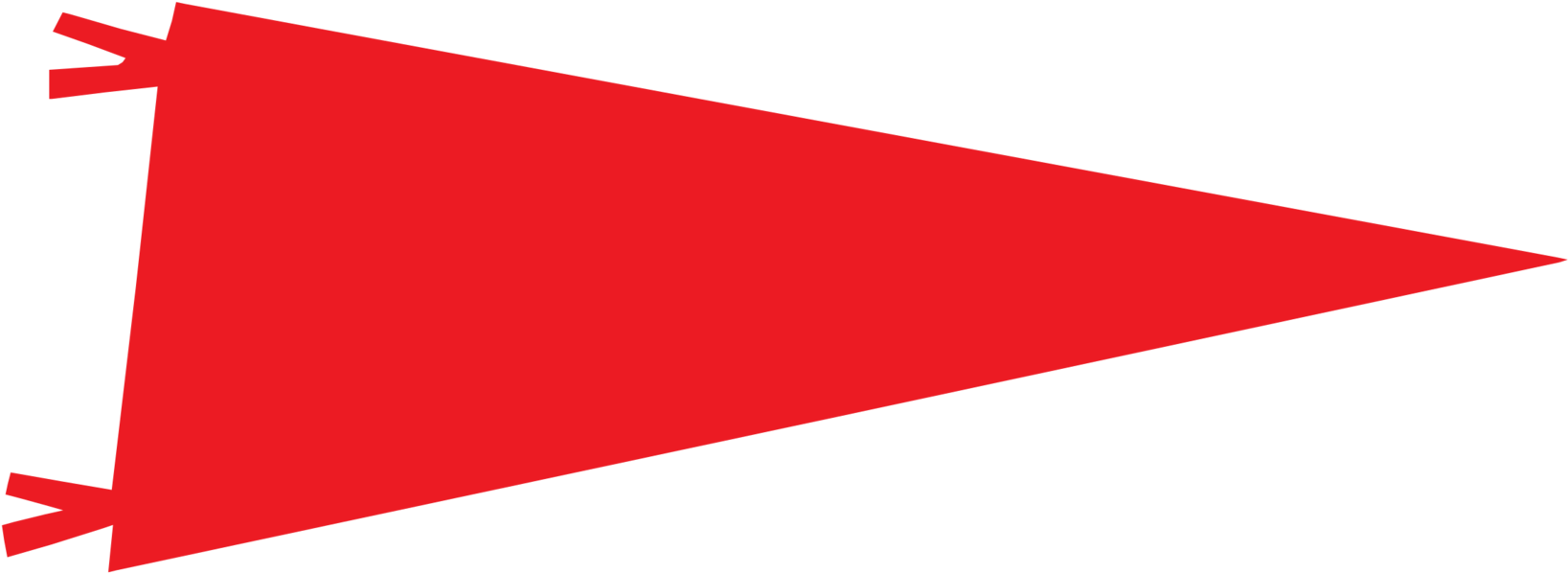 Banner Pennon Flag Email Beach - Clip Art (1726x750), Png Download