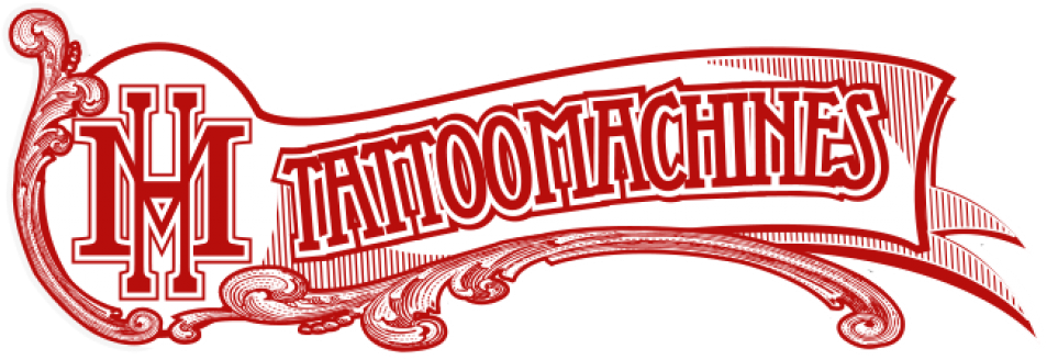 Hm Tools & Dye - Hm Tattoo Machines Logo (1024x438), Png Download