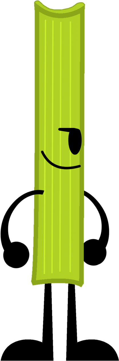 Celery - Bfdi Celery (508x1263), Png Download