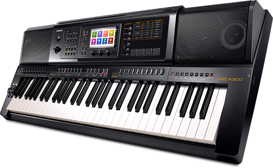 Mz-x300 - Keyboard Casio Mz X300 (561x346), Png Download