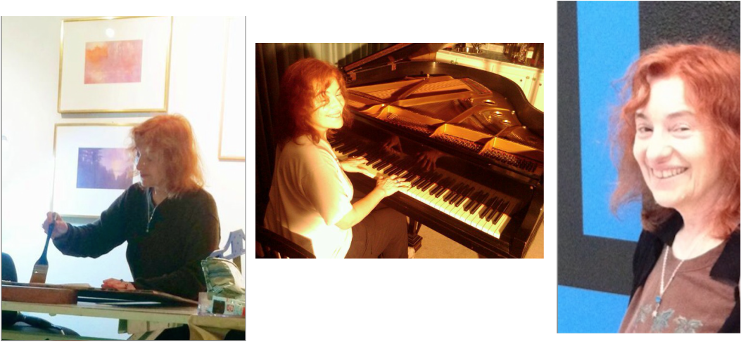 Claribel Has Worked In Oil, Acrylic , Watercolor, Encaustic, - Musical Keyboard (1053x487), Png Download