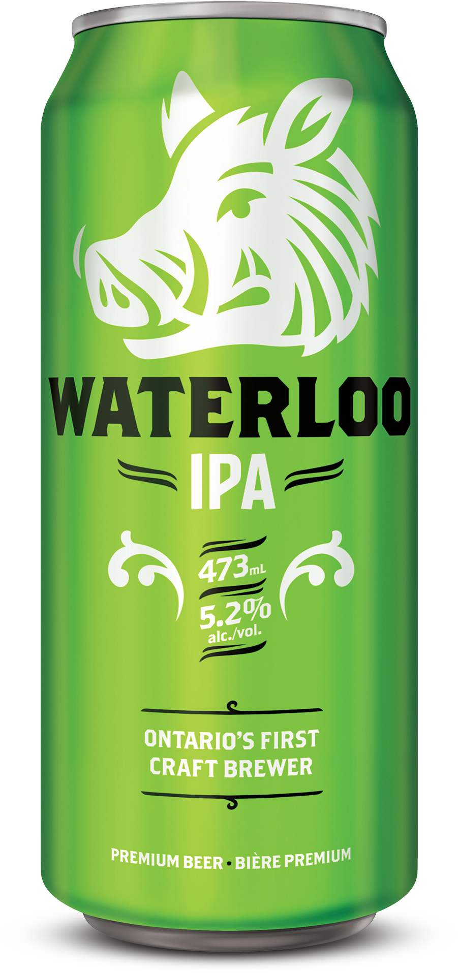 Waterloo Ipa 473ml Can (1000x2000), Png Download