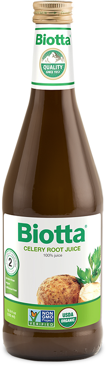 Potassium Is Needed For Maintenance Of Total Body Fluid - Biotta - Celery Root Juice - 16.9 Fl. Oz. (600x800), Png Download