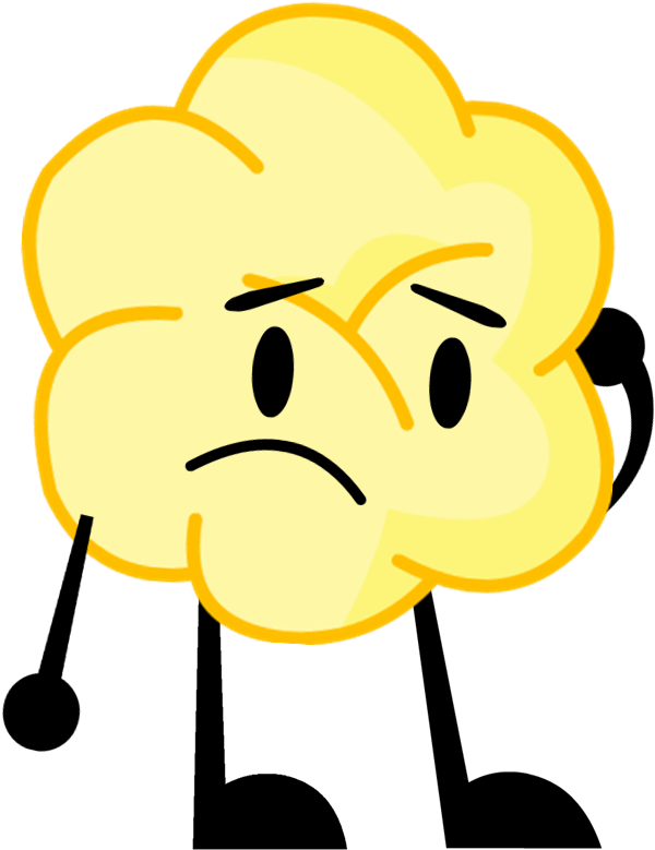 Popcorn - Cartoon Popcorn Kernel (666x800), Png Download