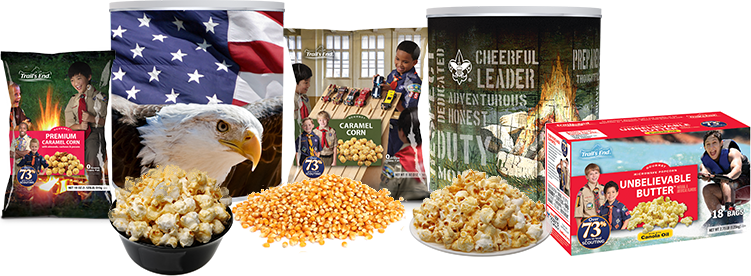 Show N Sell Is Similar To Take Order Sales, Except - Boy Scout Popcorn 2018 (751x276), Png Download