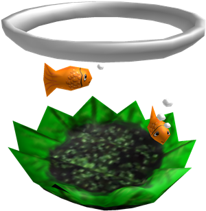 Fish Bowl - Fish Bowl Hat Roblox (420x420), Png Download