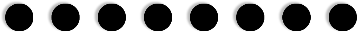 Black-dots - Circle (1725x768), Png Download