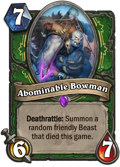 Ha Ha, Get It, Abominable Snowman I Actually Chuckled - Whizbang The Wonderful Hearthstone (400x543), Png Download