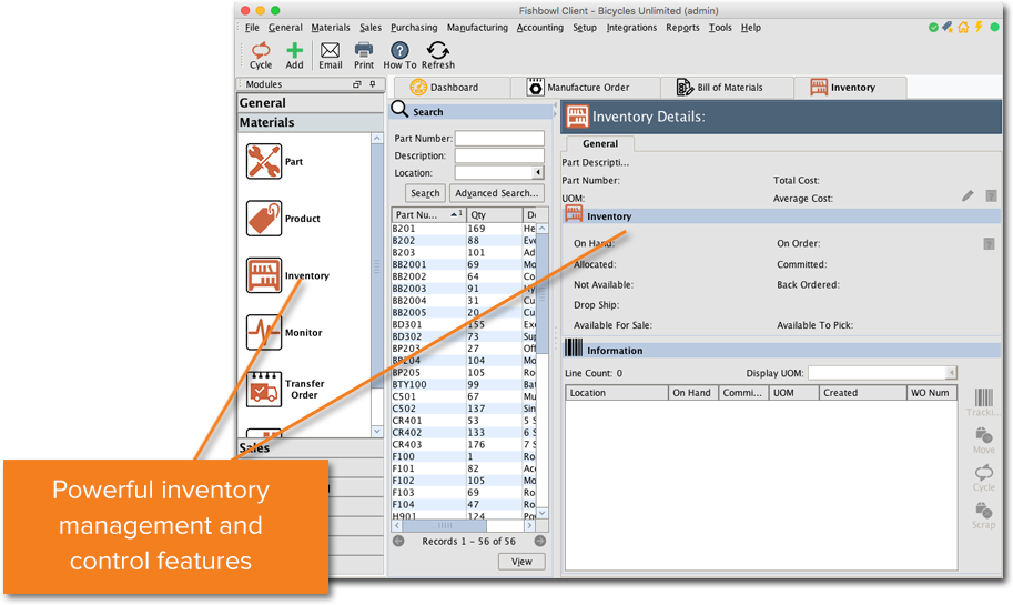 Fishbowl Warehouse Offers Advanced Inventory Management - Fishbowl Improve Efficiency (670x400), Png Download