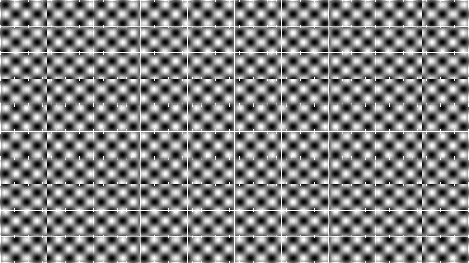 One Million Dots 1080p - Monochrome (1920x1080), Png Download