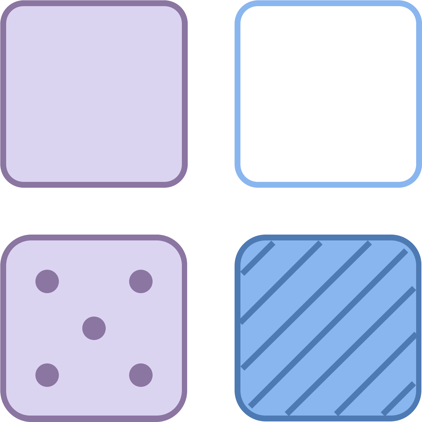 This Is A Picture Of Four Small Squares In Organized - Parallel (1600x1600), Png Download