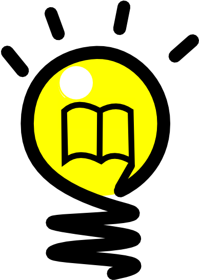 Light Bulb Png Cute (444x594), Png Download